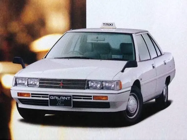 Mitsubishi Galant 2-й рестайлинг 1988, седан, 5 поколение (02.1988 - 12.1999)
