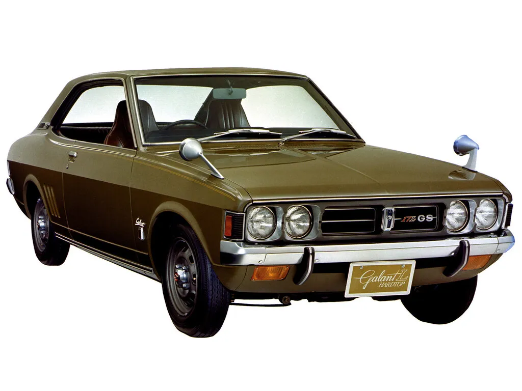 Mitsubishi Galant рестайлинг 1971, купе, 1 поколение (03.1971 - 06.1973)