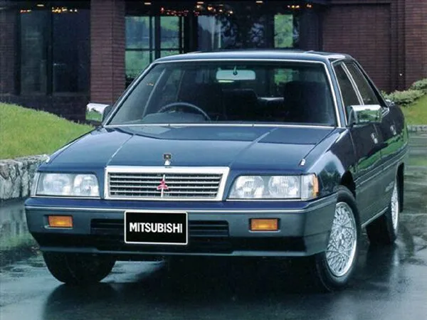 Mitsubishi Galant рестайлинг 1986, седан, 5 поколение (10.1986 - 05.1990)