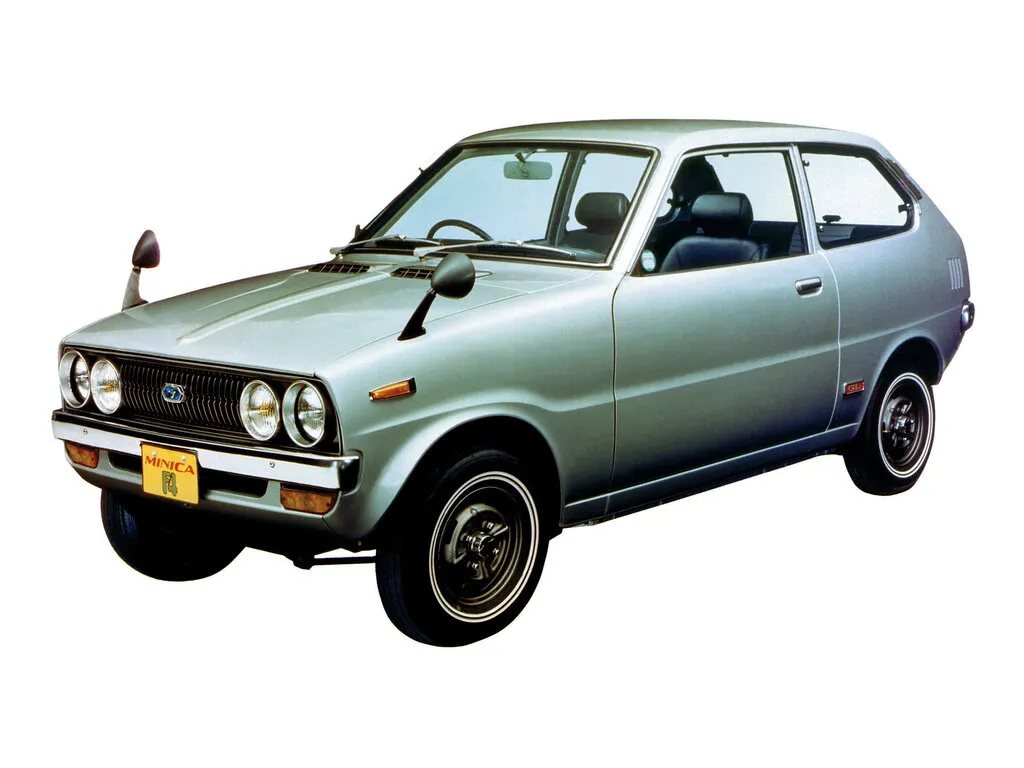 Mitsubishi Minica 1972, хэтчбек 3 дв., 3 поколение (10.1972 - 03.1976)