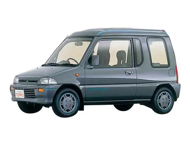 Mitsubishi Minica Toppo 1990, хэтчбек 3 дв., 1 поколение (02.1990 - 12.1991)