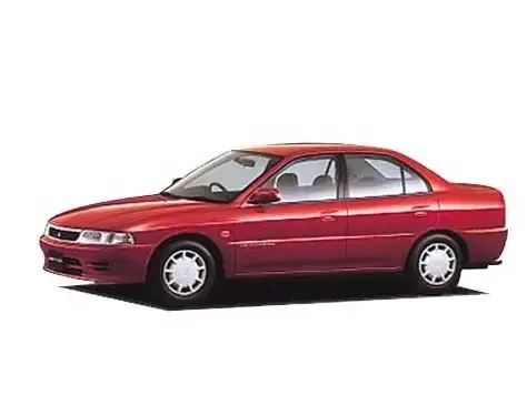 Mitsubishi Mirage рестайлинг 1997, седан, 5 поколение (08.1997 - 10.2000)