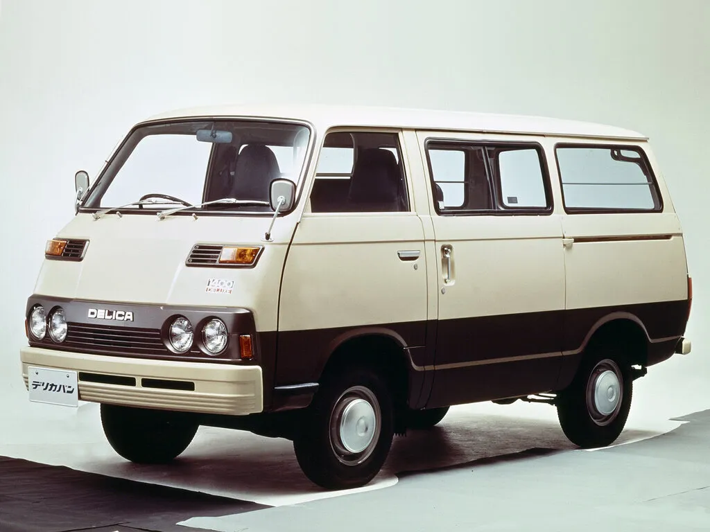 Mitsubishi Delica Van 2-й рестайлинг 1974, цельнометаллический фургон, 1 поколение (11.1974 - 05.1979)