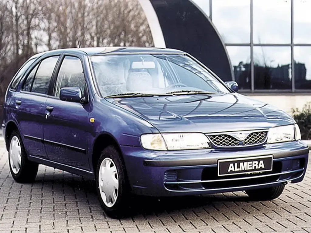 Nissan Almera 1995, хэтчбек 5 дв., 1 поколение, N15 (02.1995 - 02.1998)