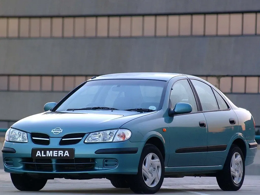 Nissan Almera 2000, седан, 2 поколение, N16 (02.2000 - 10.2002)