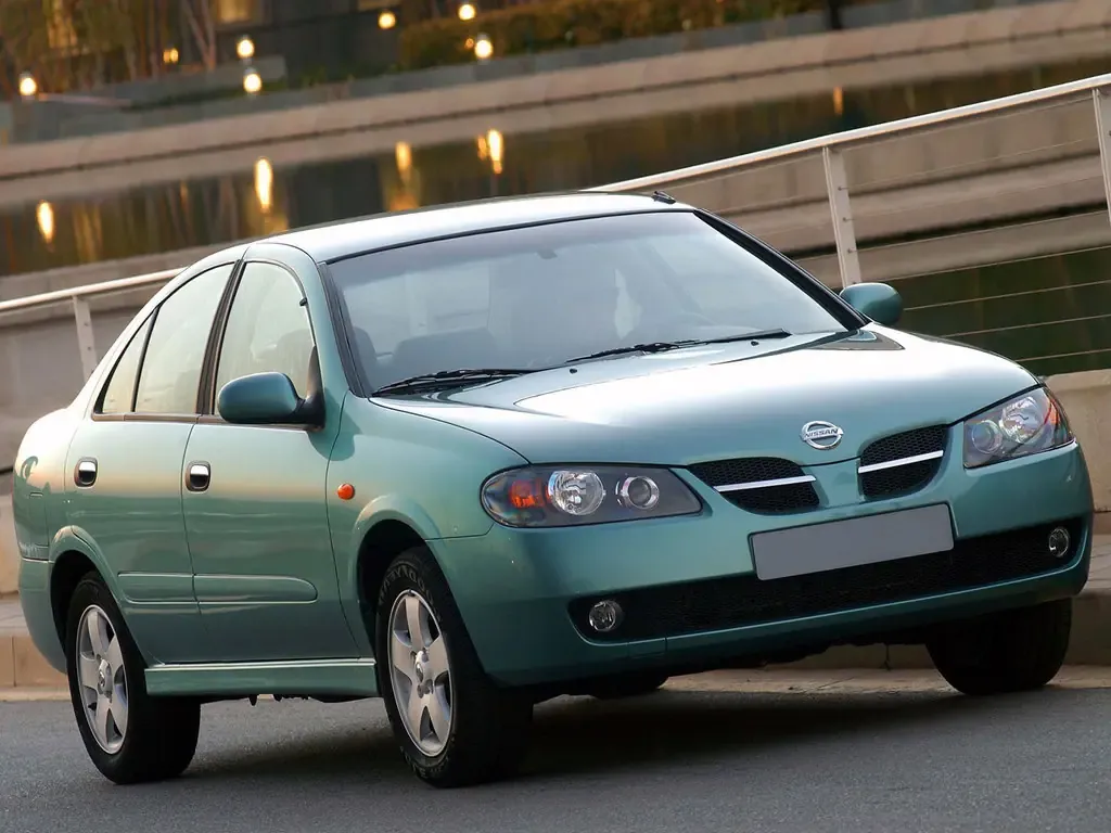 Nissan Almera рестайлинг 2002, седан, 2 поколение, N16 (10.2002 - 02.2006)