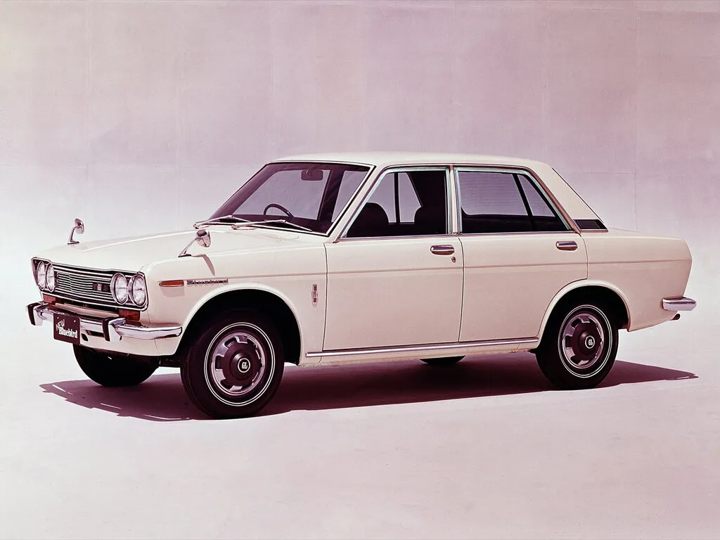 Nissan Bluebird 1967, седан, 3 поколение, 510 (08.1967 - 12.1972)