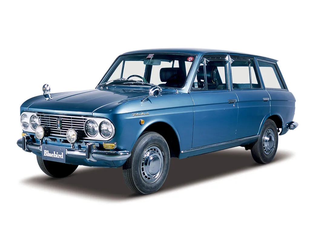 Nissan Bluebird 2-й рестайлинг 1966, универсал, 2 поколение, 410 (04.1966 - 07.1967)