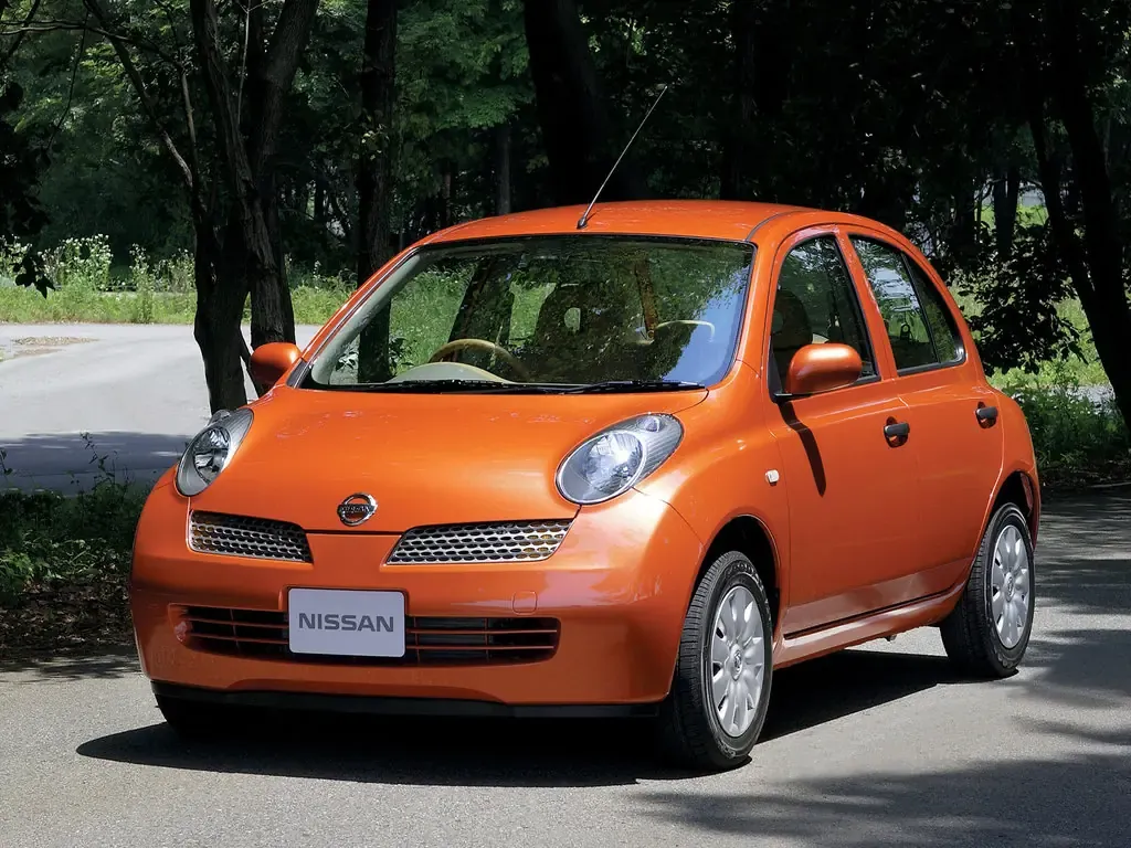 Nissan March 2002, хэтчбек 5 дв., 3 поколение, K12 (03.2002 - 07.2005)