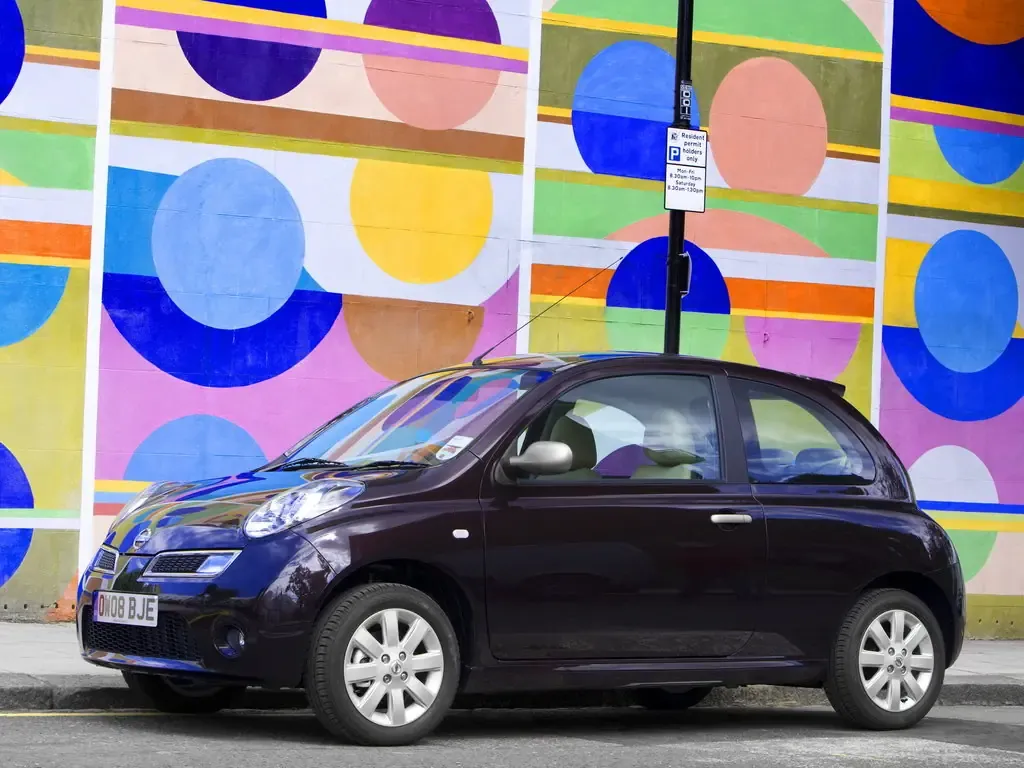 Nissan Micra 2-й рестайлинг 2007, хэтчбек 3 дв., 3 поколение, K12 (11.2007 - 03.2010)