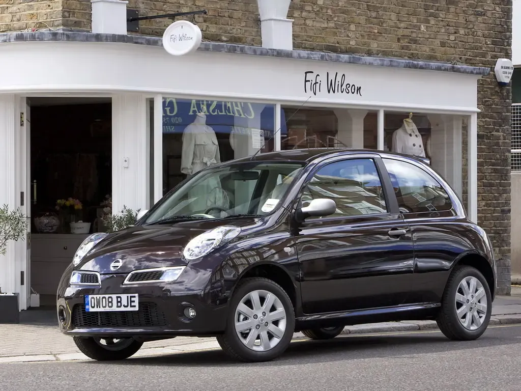 Nissan Micra 2-й рестайлинг 2007, хэтчбек 3 дв., 3 поколение, K12C (11.2007 - 10.2010)