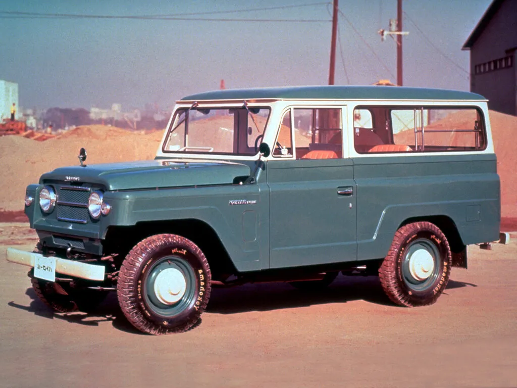 Nissan Patrol 1963, джип/suv 3 дв., 2 поколение, 60 (01.1963 - 01.1981)