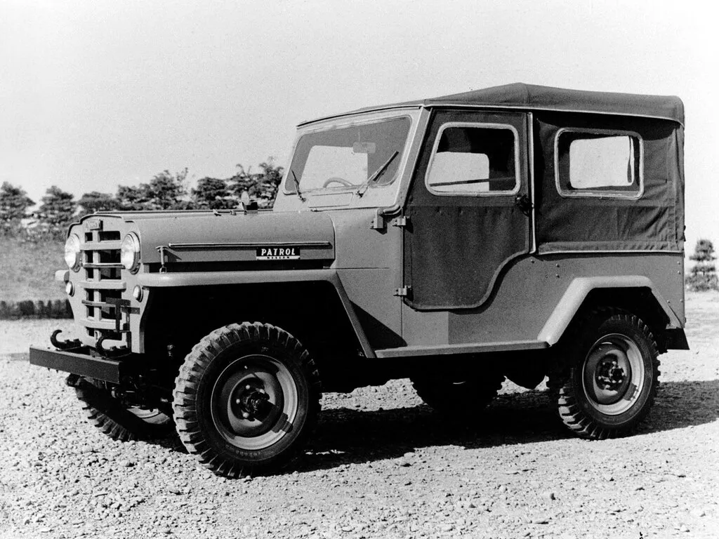 Nissan Patrol рестайлинг 1955, открытый кузов, 1 поколение, 4W60 (08.1955 - 09.1960)