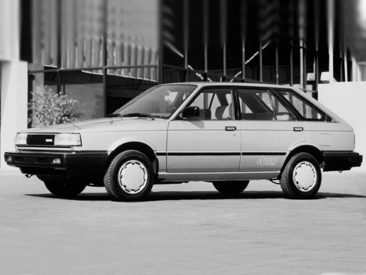 Nissan Sentra 1986, универсал, 2 поколение, B12 (05.1986 - 10.1990)
