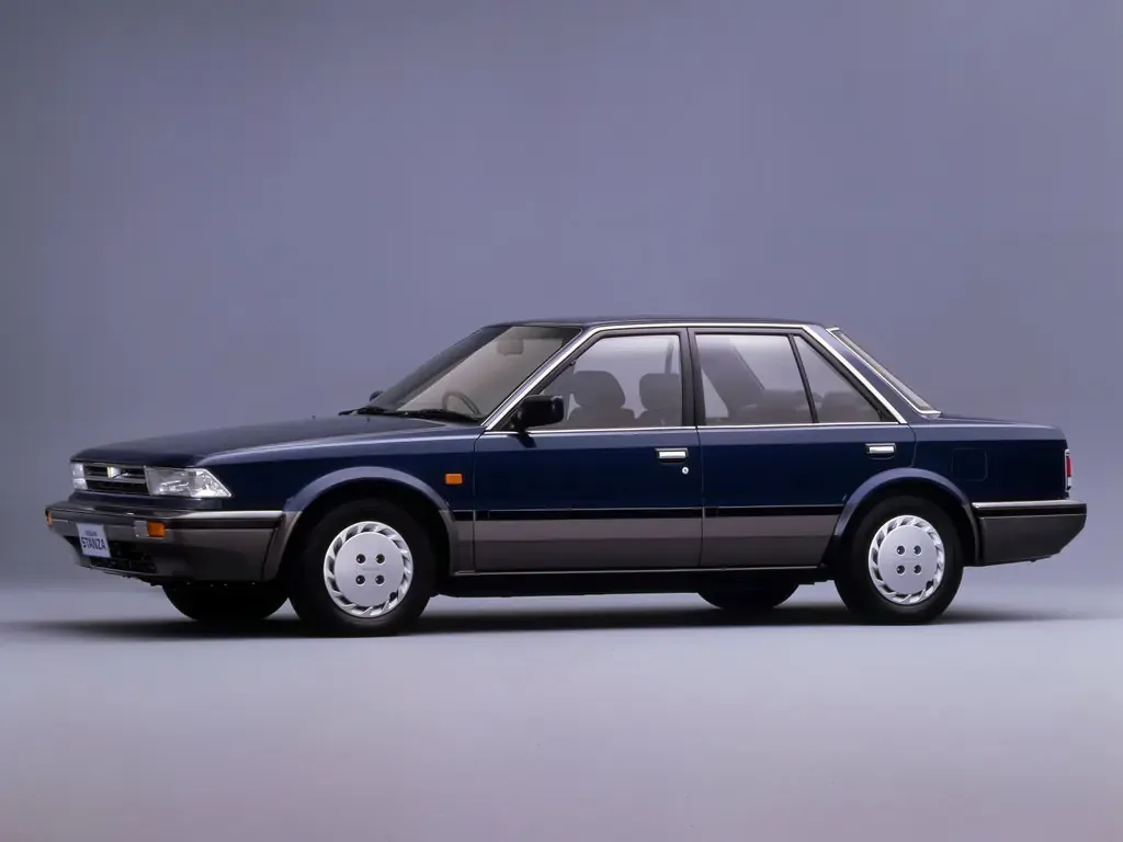 Nissan Stanza рестайлинг 1988, седан, 3 поколение, T12 (01.1988 - 05.1990)