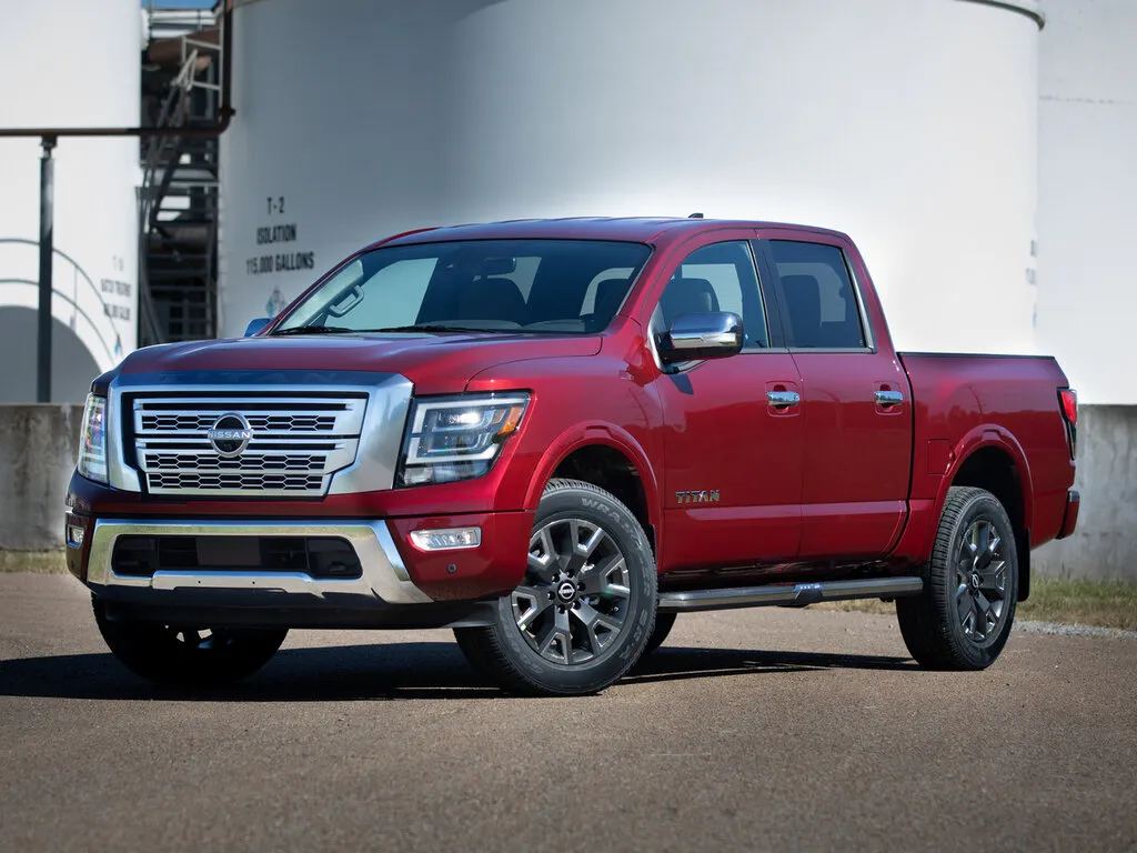 Nissan Titan рестайлинг 2020, пикап, 2 поколение, A61 (01.2020 - 08.2024)