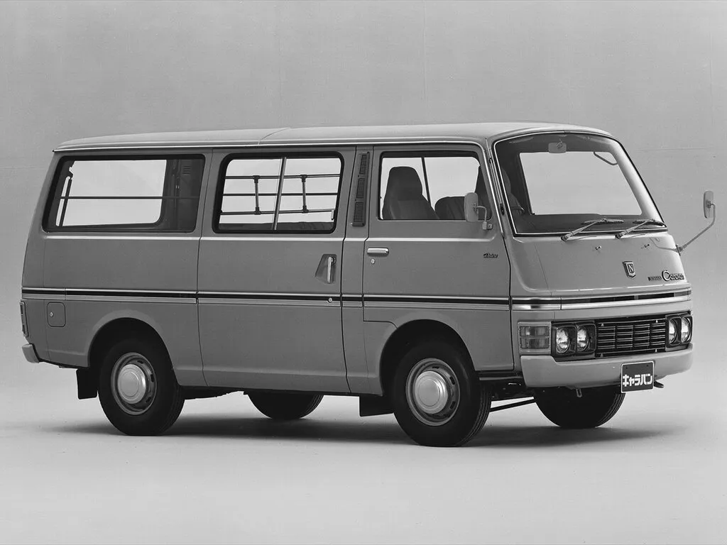 Nissan Caravan 1973, цельнометаллический фургон, 1 поколение, E20 (02.1973 - 07.1980)