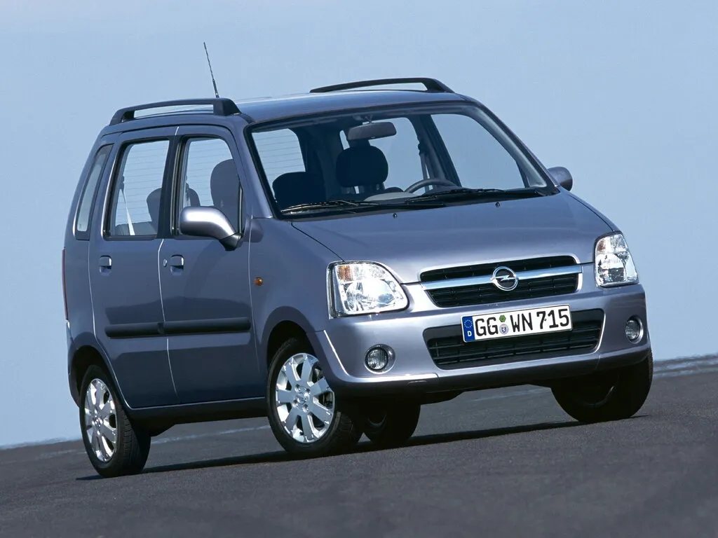 Opel Agila рестайлинг 2003, хэтчбек 5 дв., 1 поколение, A (08.2003 - 07.2007)
