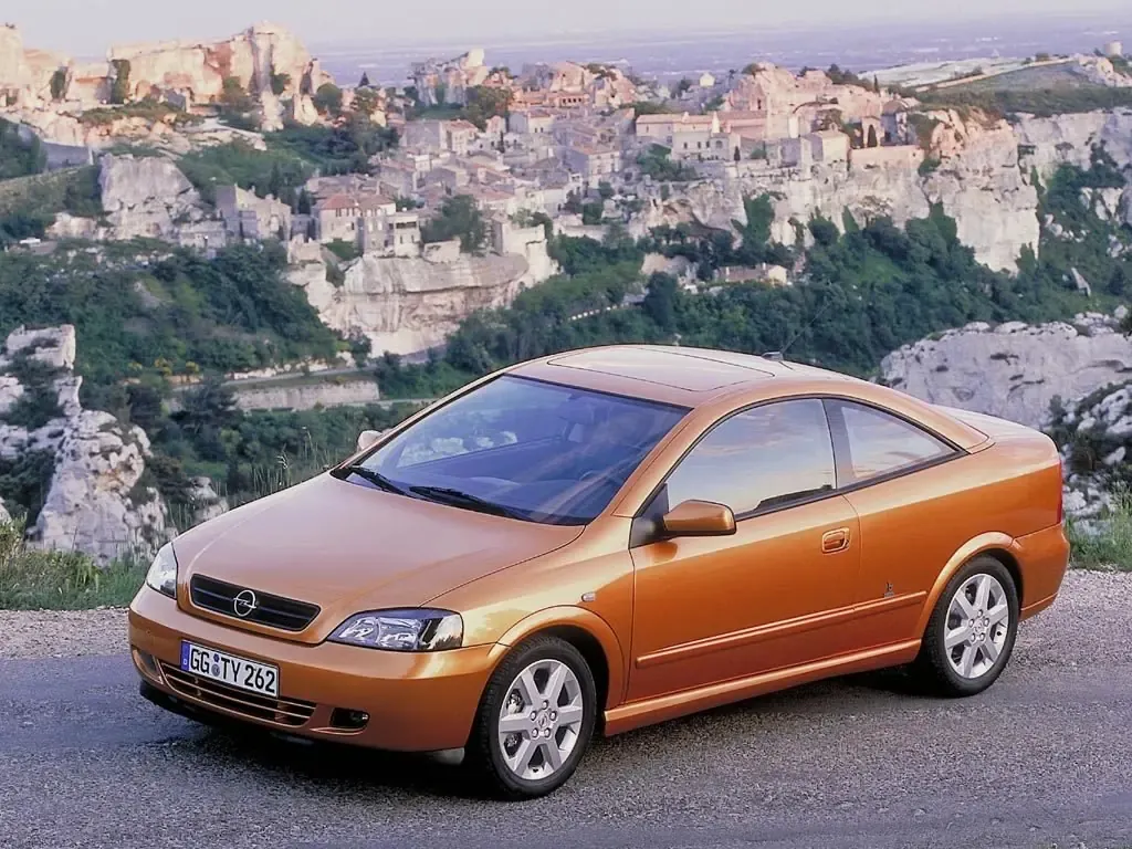 Opel Astra 1998, купе, 2 поколение, G (02.1998 - 12.2004)