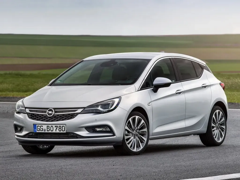 Opel Astra 2015, хэтчбек 5 дв., 5 поколение, K (09.2015 - 08.2019)
