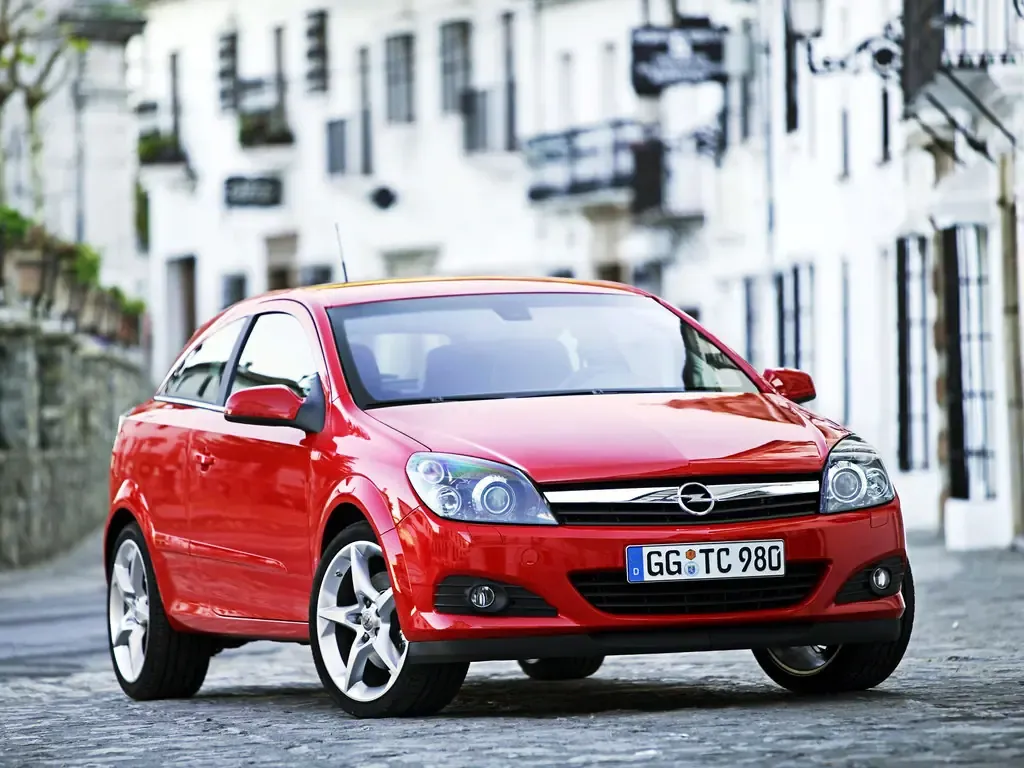 Opel Astra GTC 2004, хэтчбек 3 дв., 3 поколение, H (03.2004 - 11.2006)