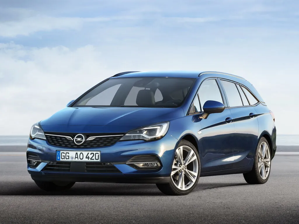 Opel Astra рестайлинг 2019, универсал, 5 поколение, K (09.2019 - н.в.)