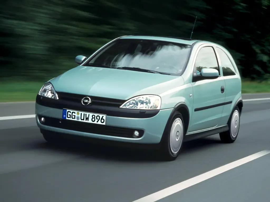 Opel Corsa 2000, хэтчбек 3 дв., 3 поколение, C (10.2000 - 07.2003)
