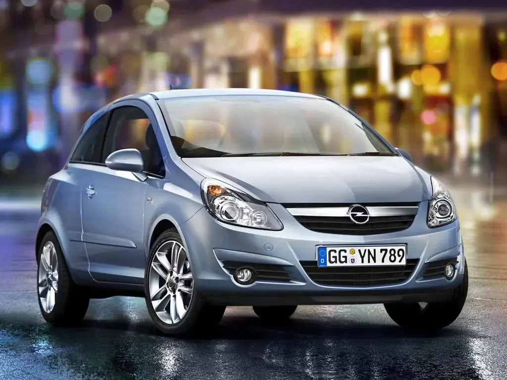 Opel Corsa 2006, хэтчбек 3 дв., 4 поколение, D (05.2006 - 10.2010)