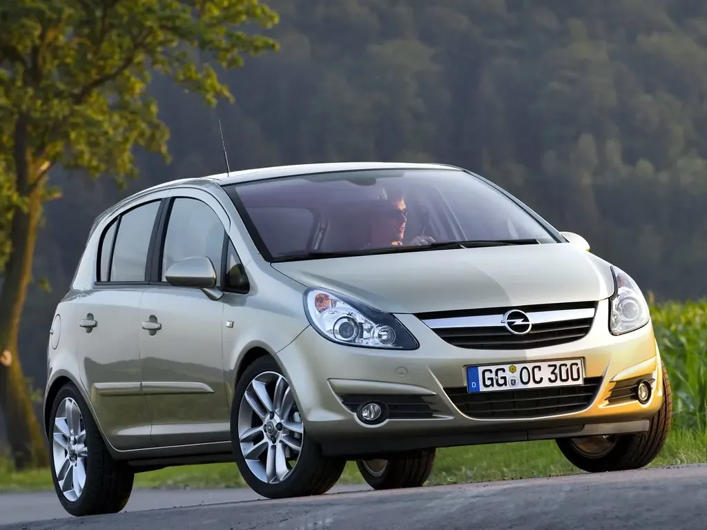 Opel Corsa 2006, хэтчбек 5 дв., 4 поколение, D (05.2006 - 10.2010)