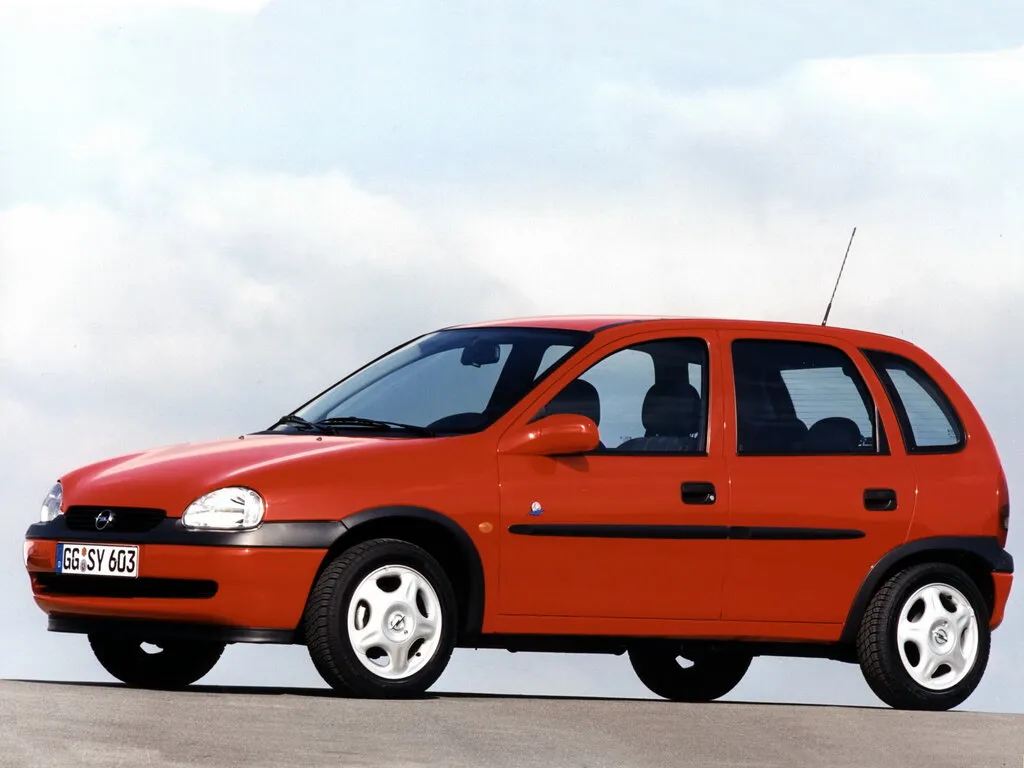 Opel Corsa рестайлинг 1997, хэтчбек 5 дв., 2 поколение, B (07.1997 - 09.2000)