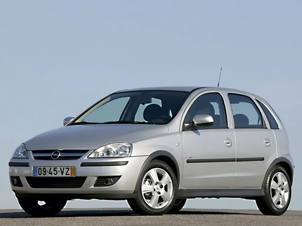 Opel Corsa рестайлинг 2003, хэтчбек 5 дв., 3 поколение, C (08.2003 - 10.2006)