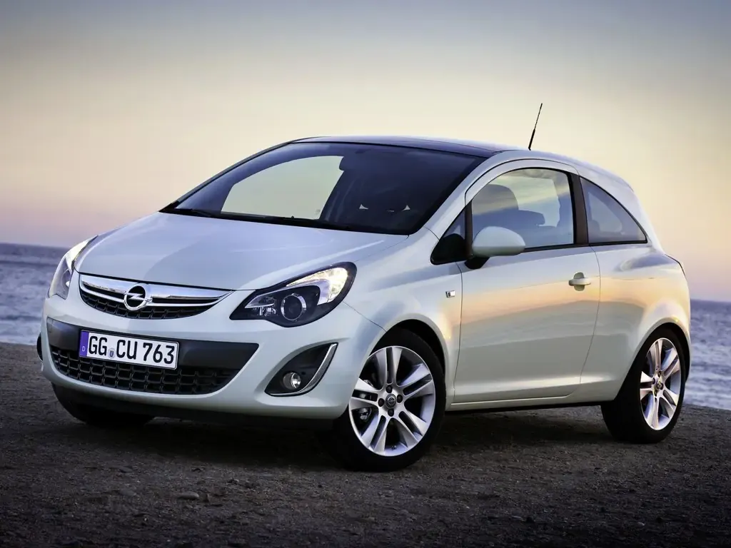 Opel Corsa рестайлинг 2010, хэтчбек 3 дв., 4 поколение, D (11.2010 - 07.2014)
