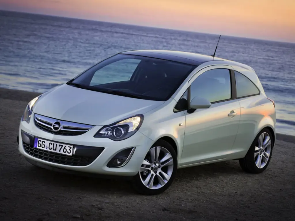 Opel Corsa рестайлинг 2010, хэтчбек 3 дв., 4 поколение, D (11.2010 - 11.2014)