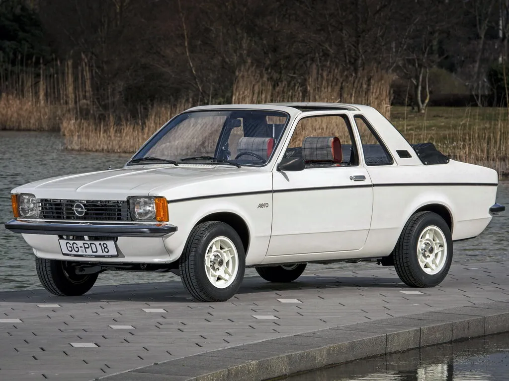 Opel Kadett 1976, открытый кузов, 4 поколение, C (07.1976 - 07.1977)