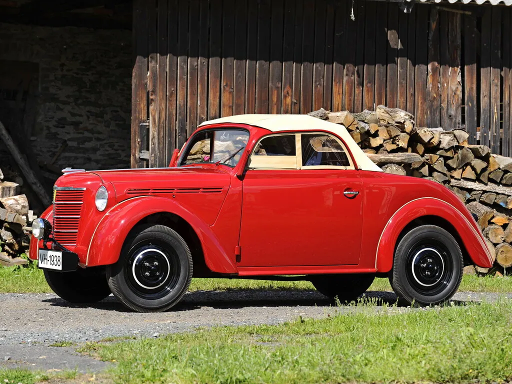 Opel Kadett рестайлинг 1938, открытый кузов, 1 поколение, K-38 (01.1938 - 05.1940)