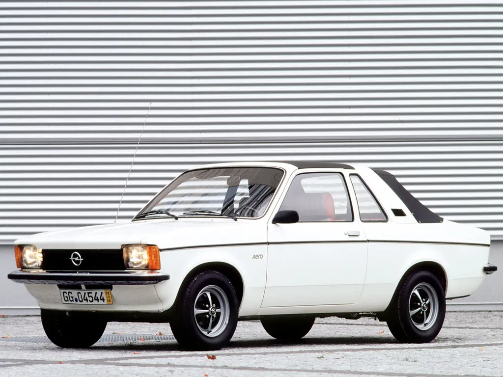 Opel Kadett рестайлинг 1977, открытый кузов, 4 поколение, C (07.1977 - 07.1978)