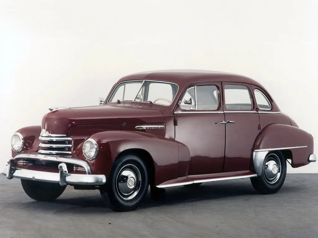 Opel Kapitan рестайлинг 1951, седан, 2 поколение (03.1951 - 07.1953)