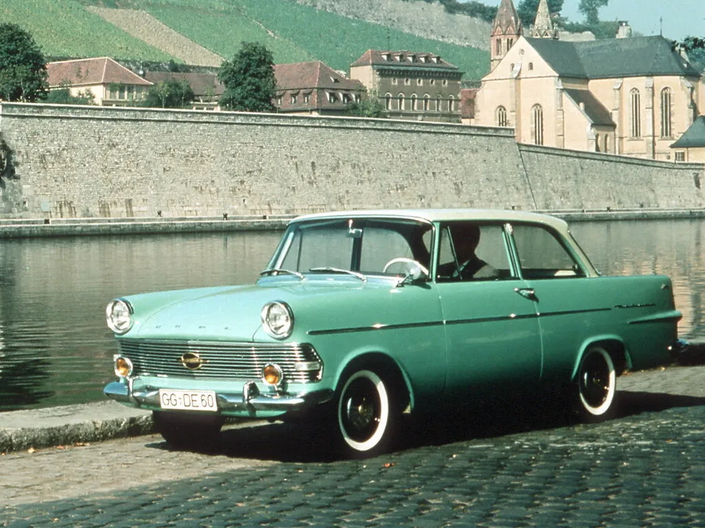 Opel Rekord 1960, купе, 2 поколение, P2 (08.1960 - 11.1963)