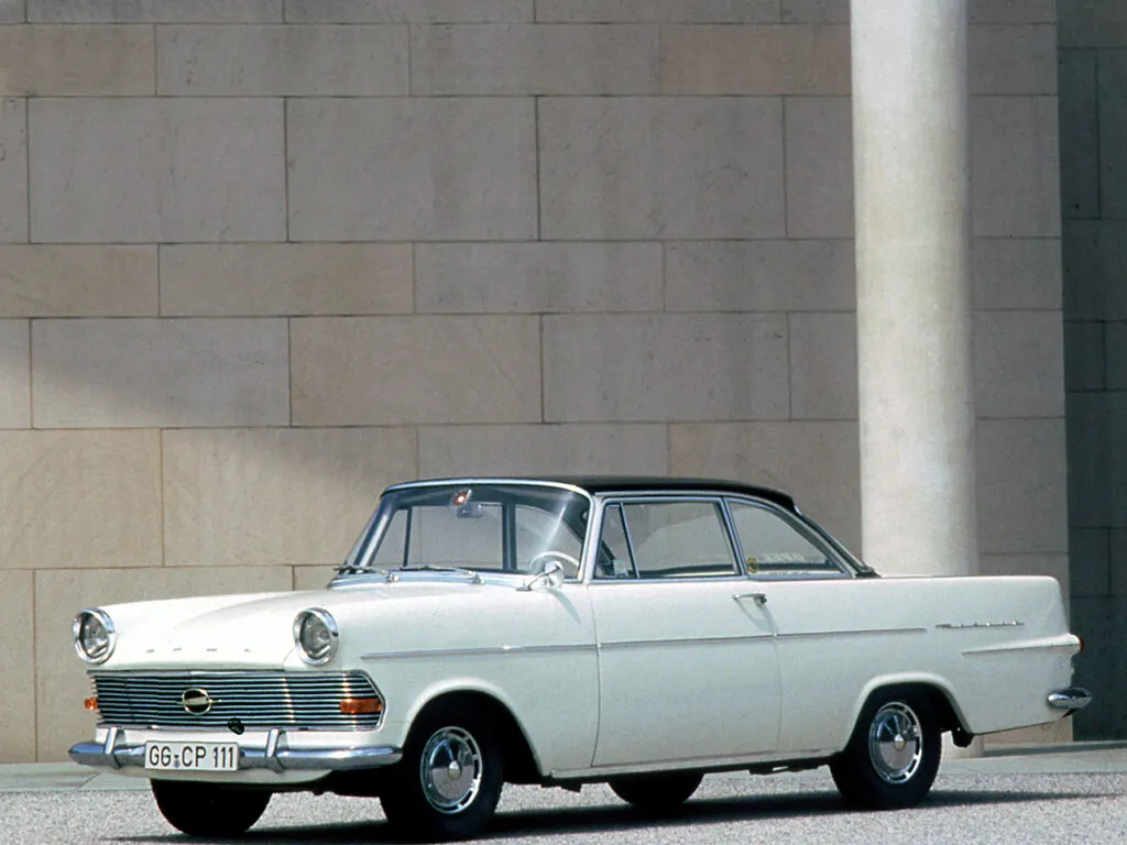 Opel Rekord 1960, купе, 2 поколение, P2 (08.1960 - 11.1963)
