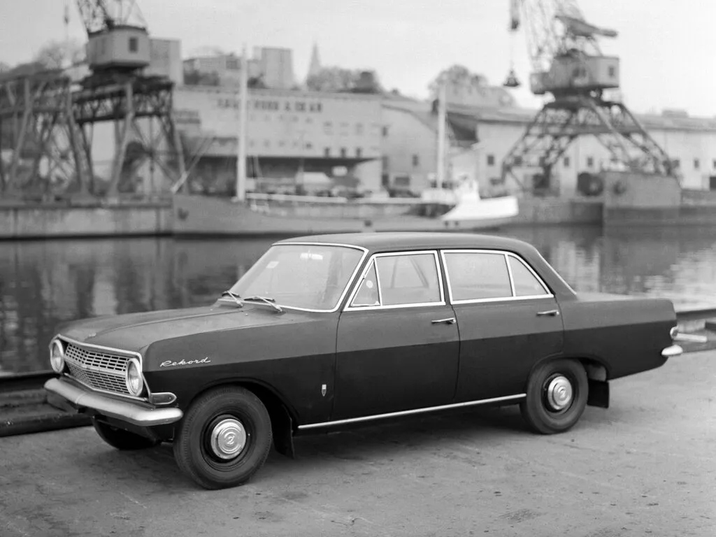 Opel Rekord 1963, седан, 3 поколение, A (08.1963 - 11.1965)