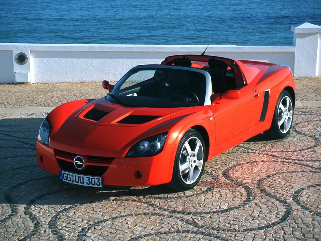 Opel Speedster 2000, открытый кузов, 1 поколение (07.2000 - 08.2003)