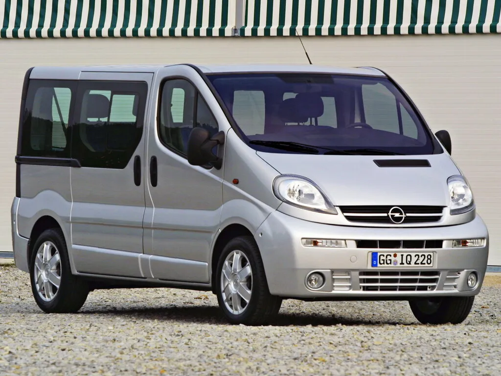Opel Vivaro 2001, минивэн, 1 поколение, A (09.2001 - 06.2006)
