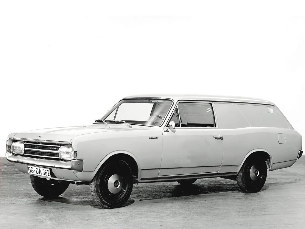 Opel Rekord 1966, цельнометаллический фургон, 5 поколение, C (08.1966 - 11.1971)