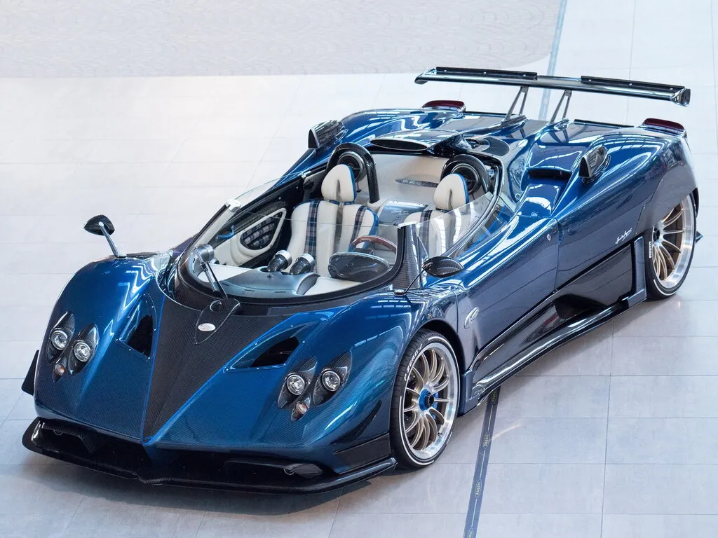 Pagani Zonda 4-й рестайлинг 2012, открытый кузов, 1 поколение (01.2012 - 12.2019)