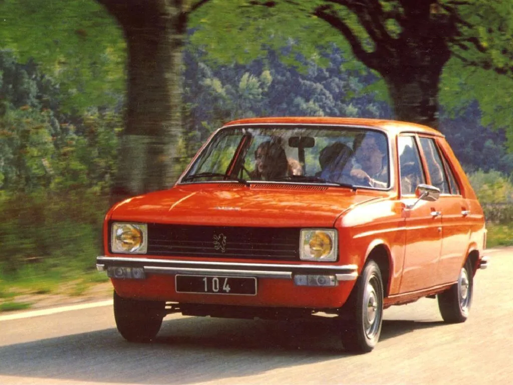 Peugeot 104 1972, хэтчбек 5 дв., 1 поколение (09.1972 - 07.1976)