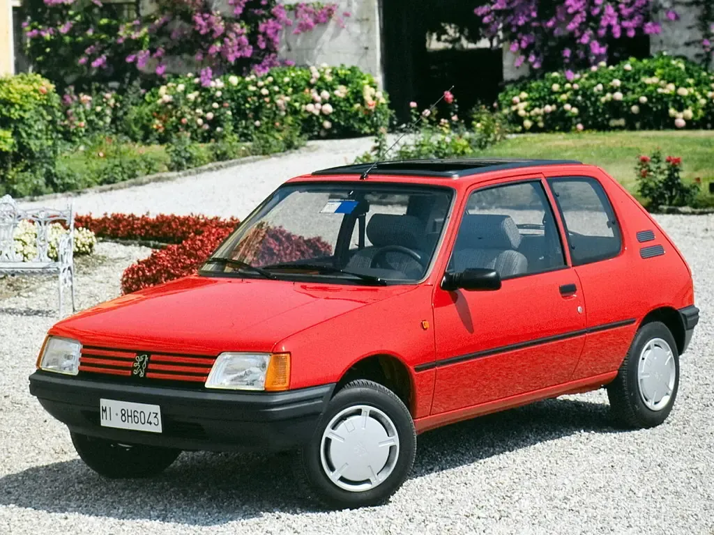 Peugeot 205 1983, хэтчбек 3 дв., 1 поколение (02.1983 - 09.1990)