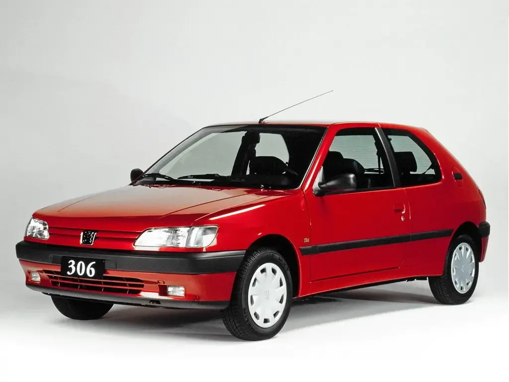Peugeot 306 1993, хэтчбек 3 дв., 1 поколение (03.1993 - 04.1997)