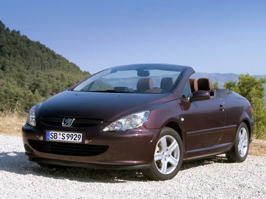 Peugeot 307 2003, открытый кузов, 1 поколение (01.2003 - 02.2005)