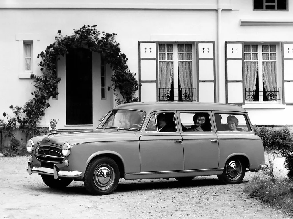 Peugeot 403 1956, универсал, 1 поколение (05.1956 - 10.1967)