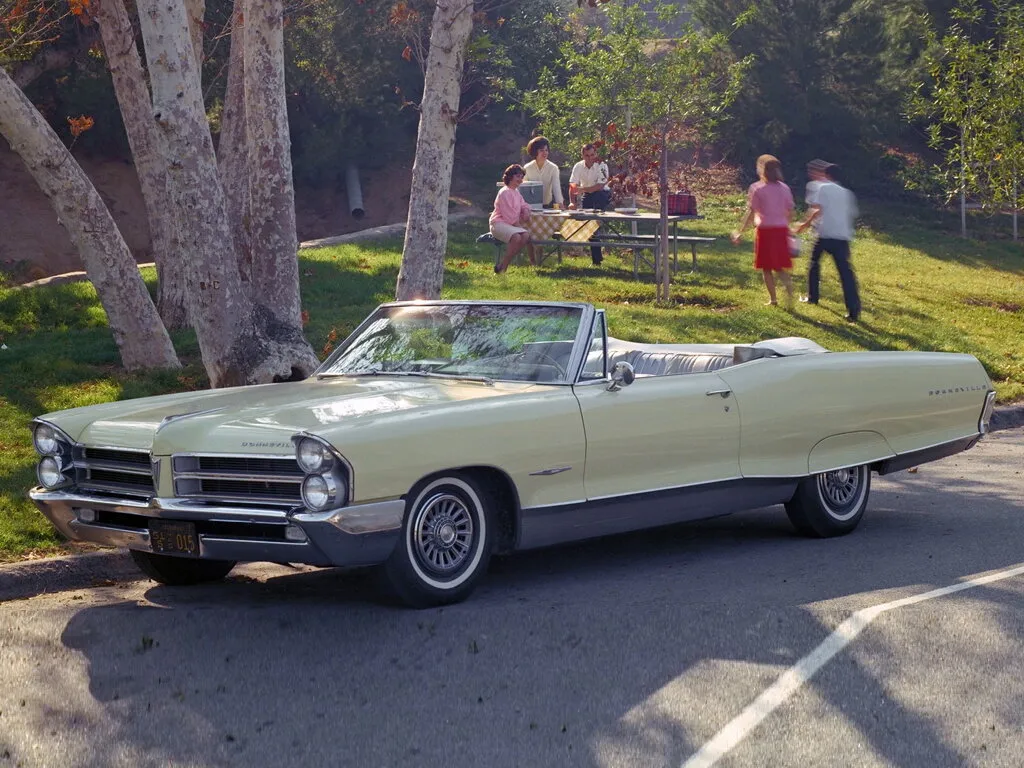 Pontiac Bonneville 1964, открытый кузов, 5 поколение (09.1964 - 09.1965)